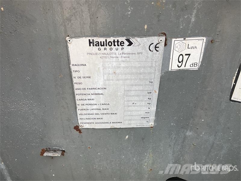 Haulotte HA12PX 4WD Diesel Articulating Boom Lift 관절형 전동이동 리프트