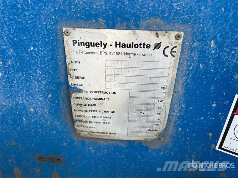 Haulotte HA12PX Diesel Articulating Boom Lift Zglobne dvižne ploščadi