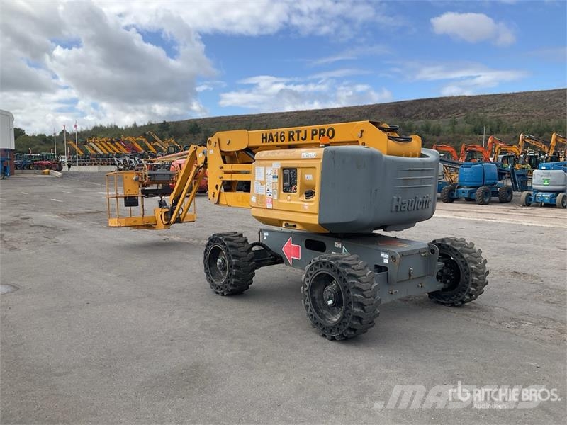 Haulotte HA16 RTJ PRO 4WD Diesel Articulating Boom Lift Gelenkteleskoparbeitsbühnen