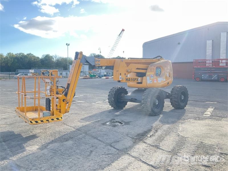 Haulotte HA16PX 4WD Diesel Articulating Boom Lift Strēles pacēlāji