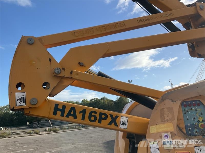 Haulotte HA16PX 4WD Diesel Articulating Boom Lift Strēles pacēlāji