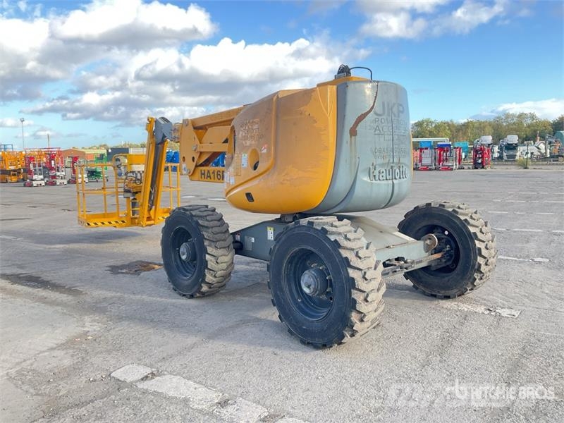 Haulotte HA16PX 4WD Diesel Articulating Boom Lift Strēles pacēlāji