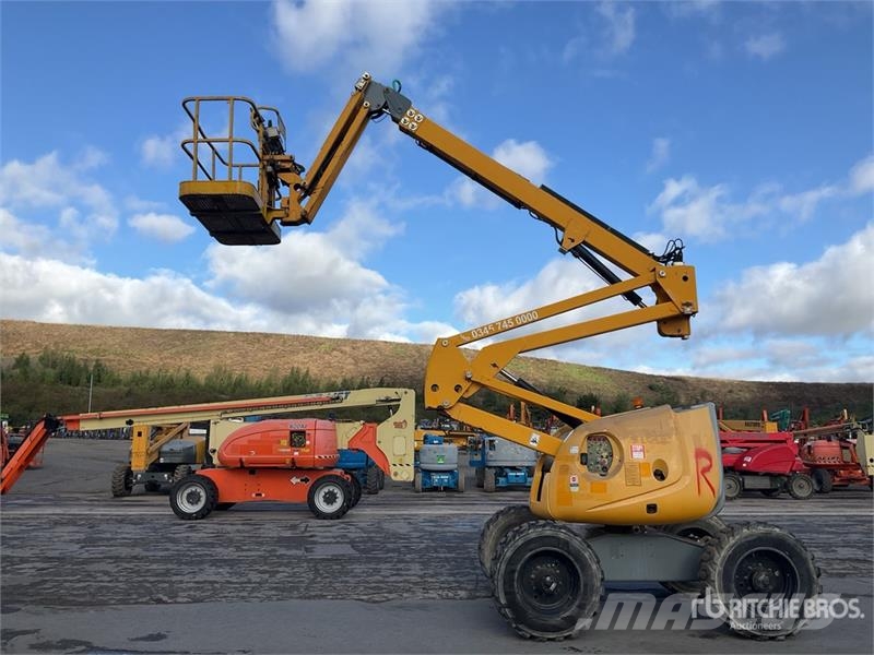 Haulotte HA16PX 4WD Diesel Articulating Boom Lift Strēles pacēlāji