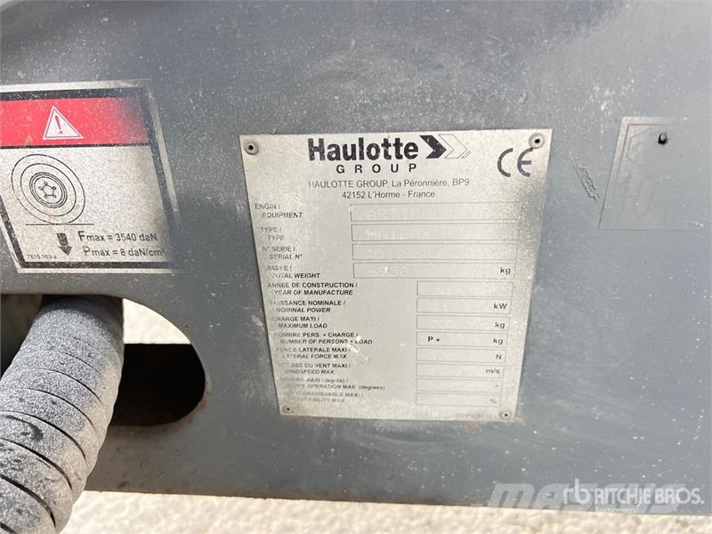 Haulotte HA16PX Diesel Articulating Boom Lift Karos emelők