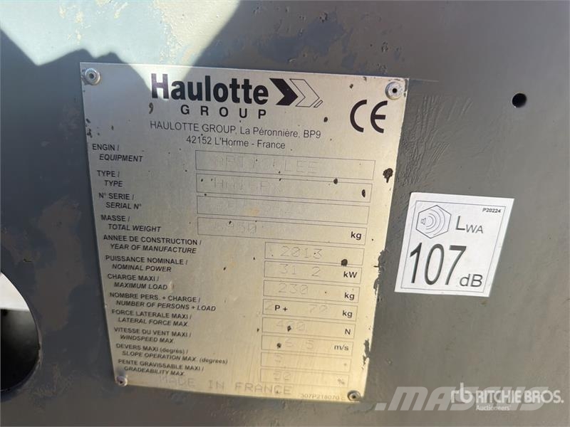 Haulotte HA16PX Nacelle Articulee Articulating Boom Lift Bomliftar