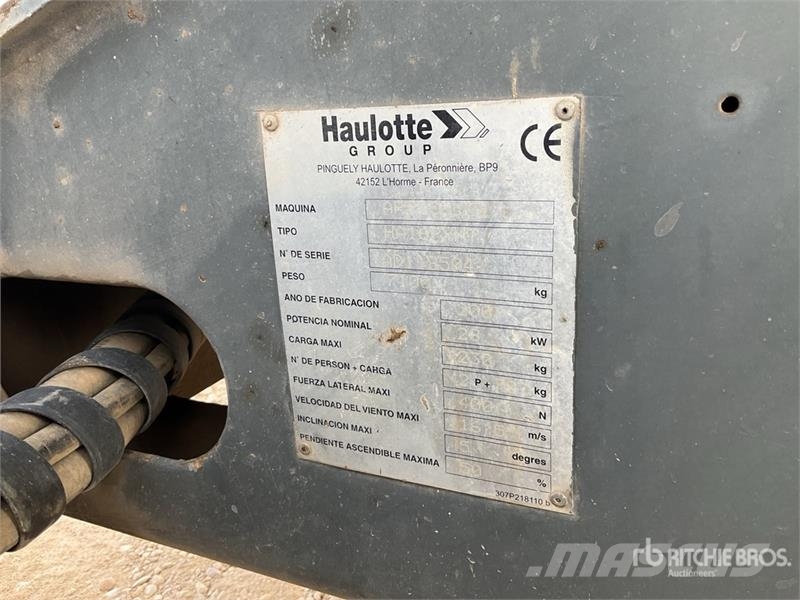 Haulotte HA16PXNT 4WD Diesel Articulating Boom Lift Bomlifte med knækarm