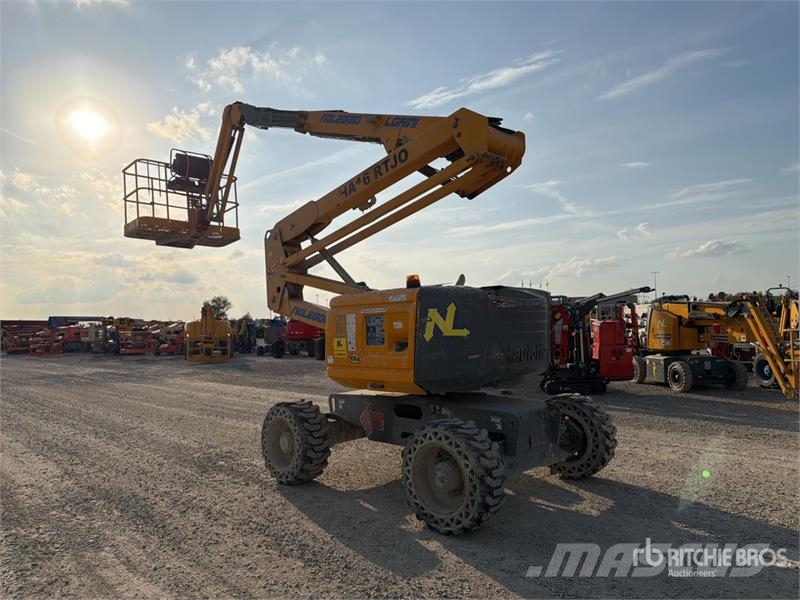 Haulotte HA16RT Diesel Articulating Boom Lift Nacelles articulées