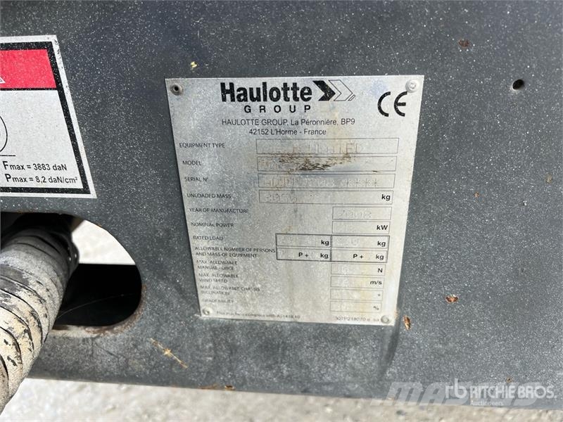 Haulotte HA18PX Diesel Articulating Boom Lift Zglobne dvižne ploščadi
