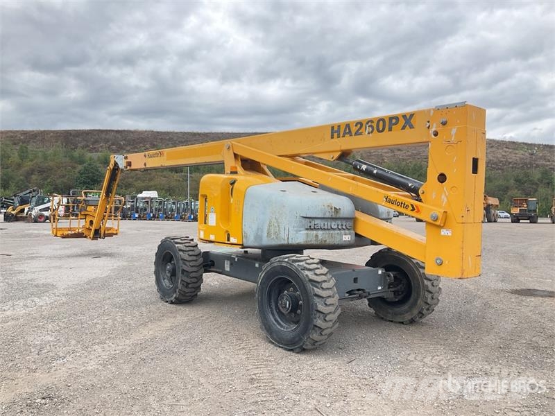 Haulotte HA260PX 4WD Diesel Articulating Boom Lift Gelenkteleskoparbeitsbühnen