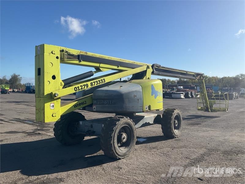 Haulotte HA260PX 4WD Diesel 4X4 Articulating Boom Lift Bomlifte med knækarm