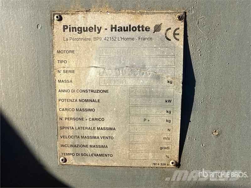 Haulotte HA26PX Articulating Boom Lift Karos emelők