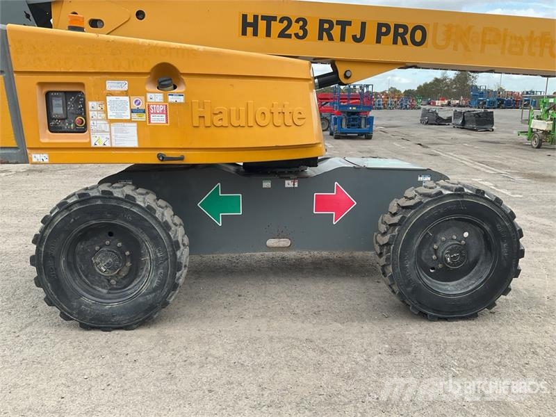 Haulotte HT23RTJ 4WD Diesel Telescopic Boom Lift Plataformas elevatórias telescópicas