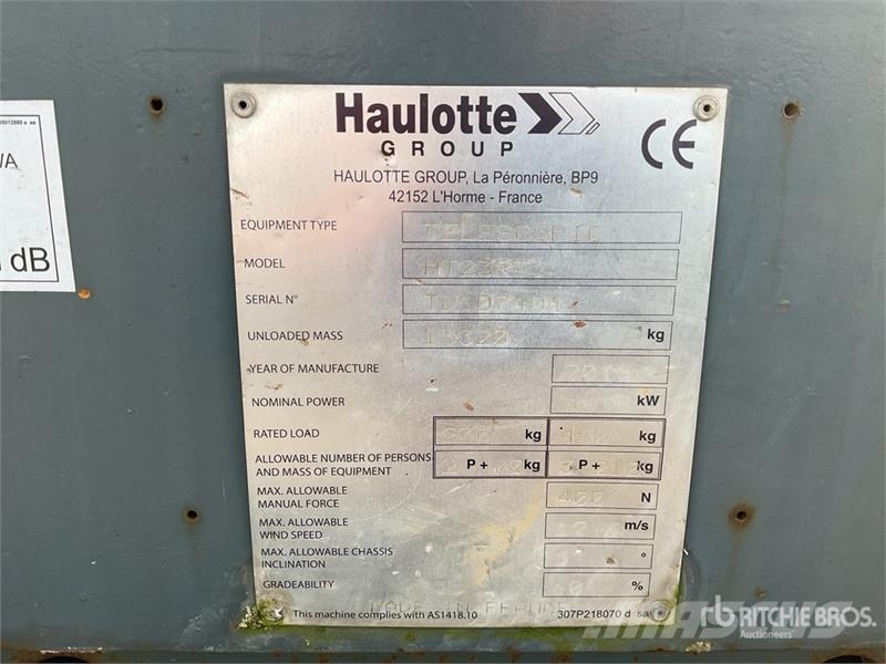 Haulotte HT23RTJ 4WD Diesel Articulating Boom Lift Articulated boom lifts