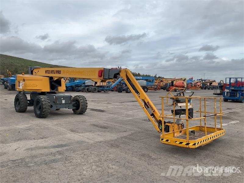 Haulotte HT23RTJ 4WD Diesel Telescopic Boom Lift Plataformas elevatórias telescópicas