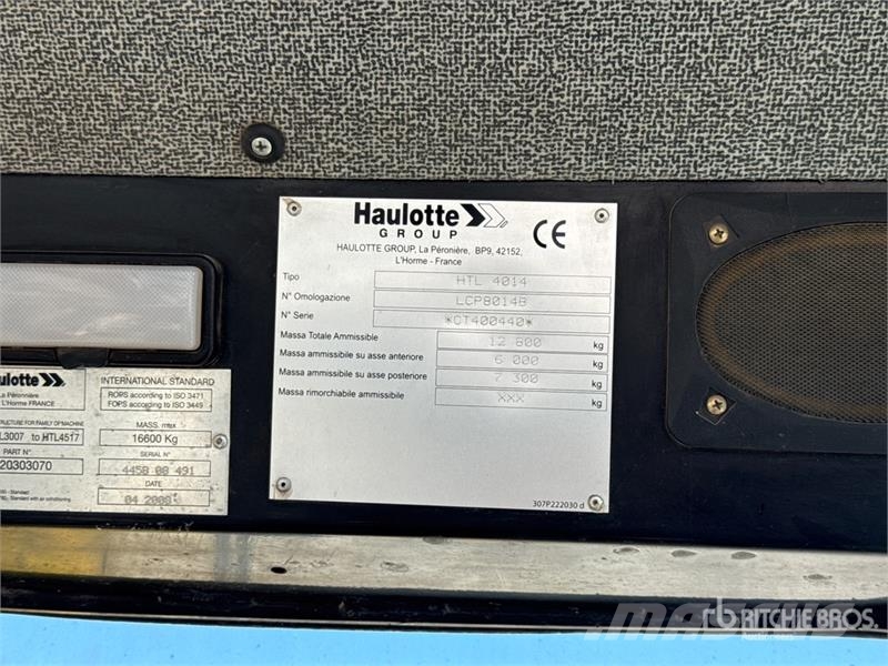 Haulotte HTL4014 Teleskopik yükleyiciler