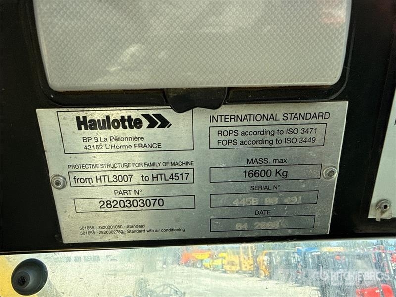 Haulotte HTL4014 Teleskopik yükleyiciler