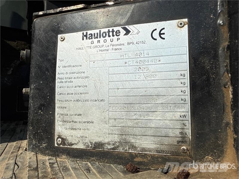 Haulotte HTL4014 Teleskopik yükleyiciler