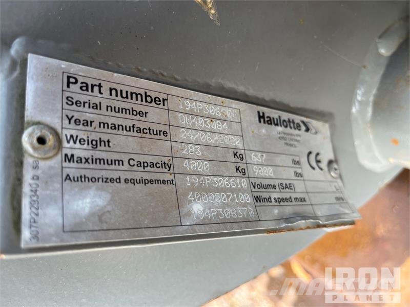 Haulotte HTL4014 Telescopic handlers
