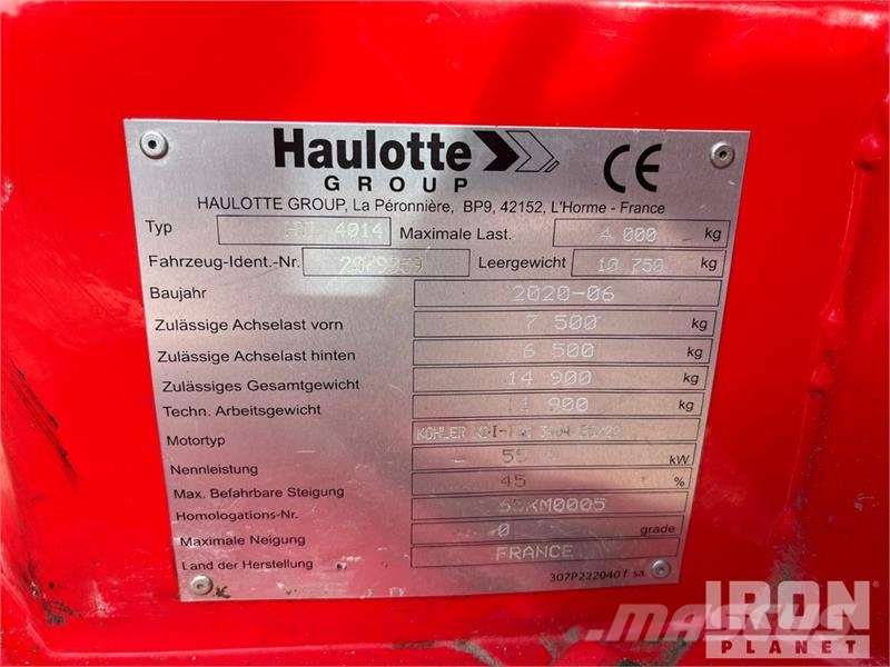 Haulotte HTL4014 Telescopic handlers
