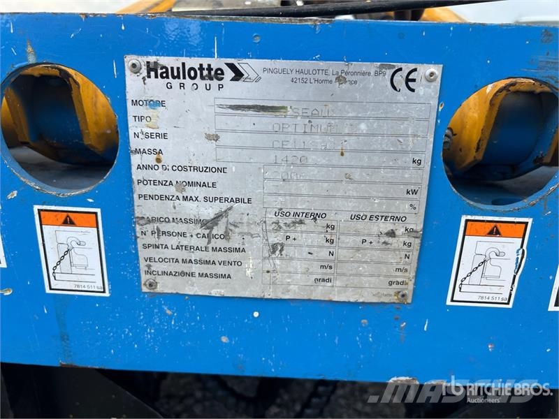 Haulotte Optimum 8 Electric Scissor Lift Ножични работни платформи
