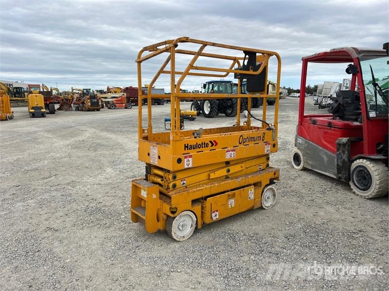 Haulotte Optimum 8 Electric Scissor Lift Makasli platformlar