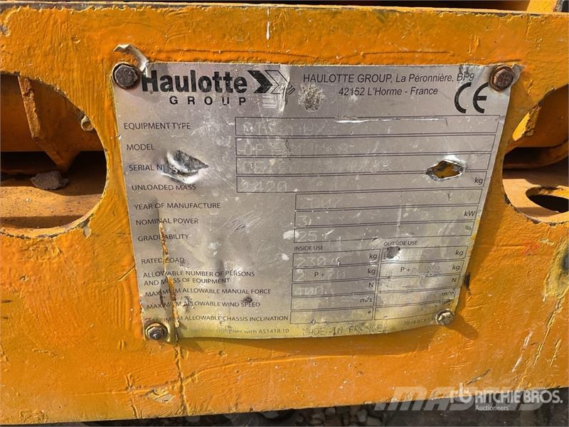 Haulotte Optimum 8 Electric Scissor Lift Saxlifte