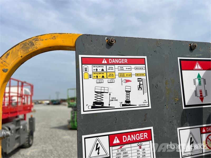 Haulotte Optimum 8 Electric Scissor Lift Ollós emelők