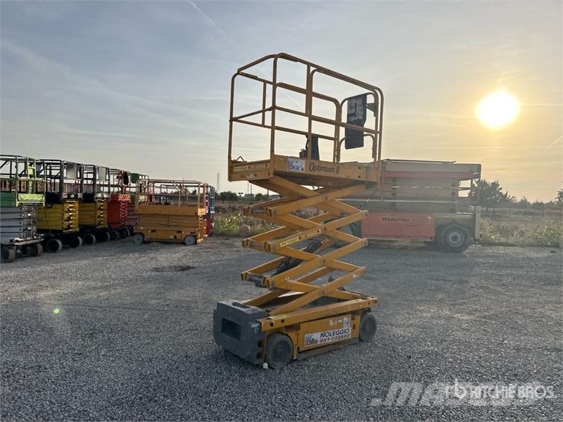 Haulotte Optimum 8 Electric Scissor Lift Scheren-Arbeitsbühnen