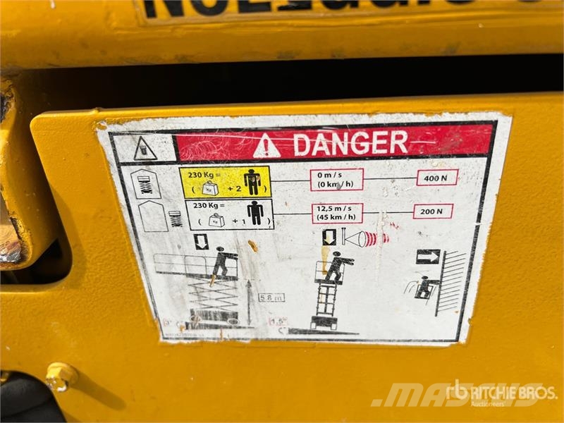 Haulotte Optimum 8AC Electric Scissor Lift Scheren-Arbeitsbühnen