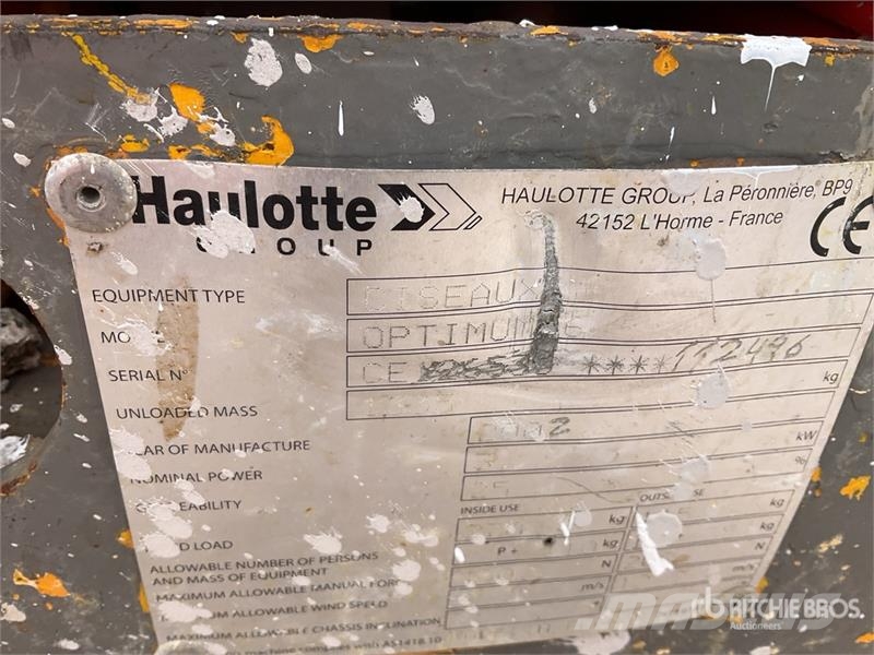 Haulotte Optimun6 Electric electric Scissor Lift 가위형 리프트