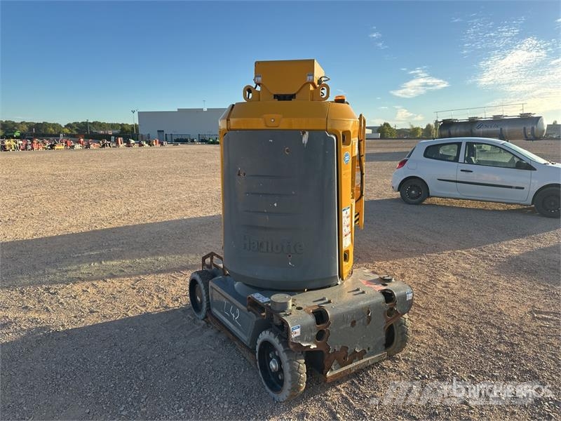 Haulotte Star 10 Nacelle A Mat Droit Vertical Mast Lift Ανυψωτήρες με κατακόρυφους πυλώνες