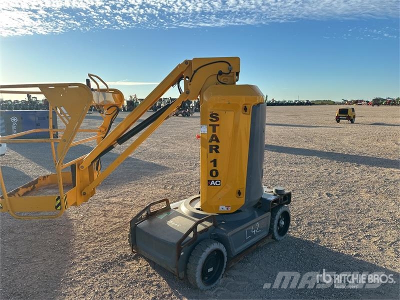 Haulotte STAR10 Nacelle A Mat Droit Vertical Mast Lift Personhissar och andra hissar