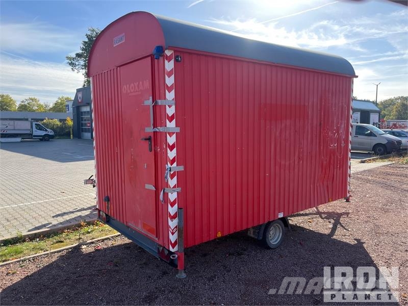 HBU RASANT 350 S/A Enclosed Trailer Prikolice zabojniki