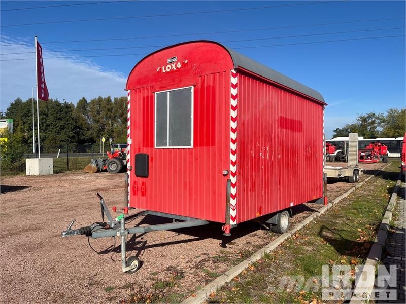 HBU RASANT 350 S/A Enclosed Trailer Prikolice zabojniki