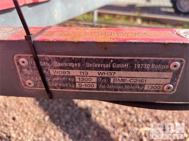 HBU RASANT 350 S/A Enclosed Trailer Prikolice zabojniki