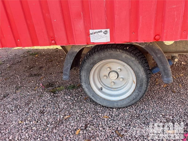 HBU RASANT 350 S/A Enclosed Trailer Prikolice zabojniki