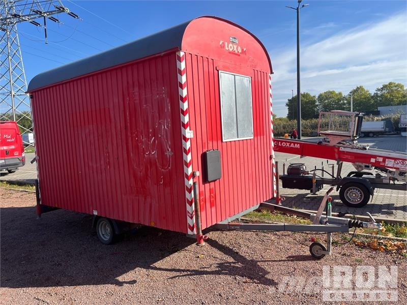 HBU RASANT 350 S/A Enclosed Trailer Prikolice zabojniki