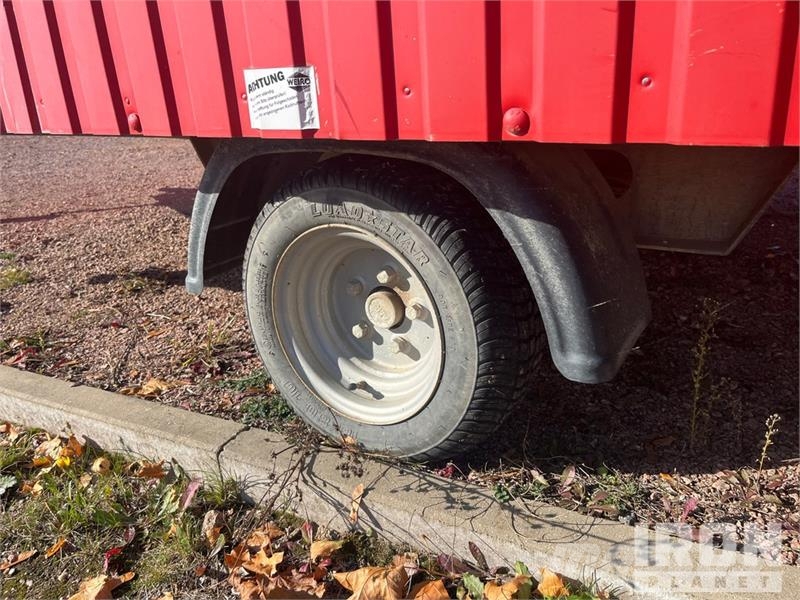 HBU RASANT 350 S/A Enclosed Trailer Prikolice zabojniki