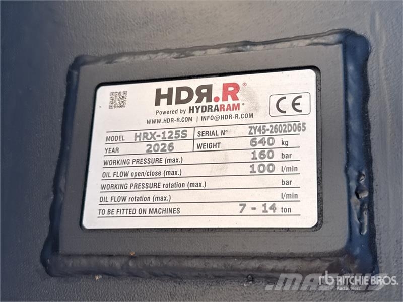 HDR.R HRX-125S Marteau Hydraulique (Non Utilise) H Čekići