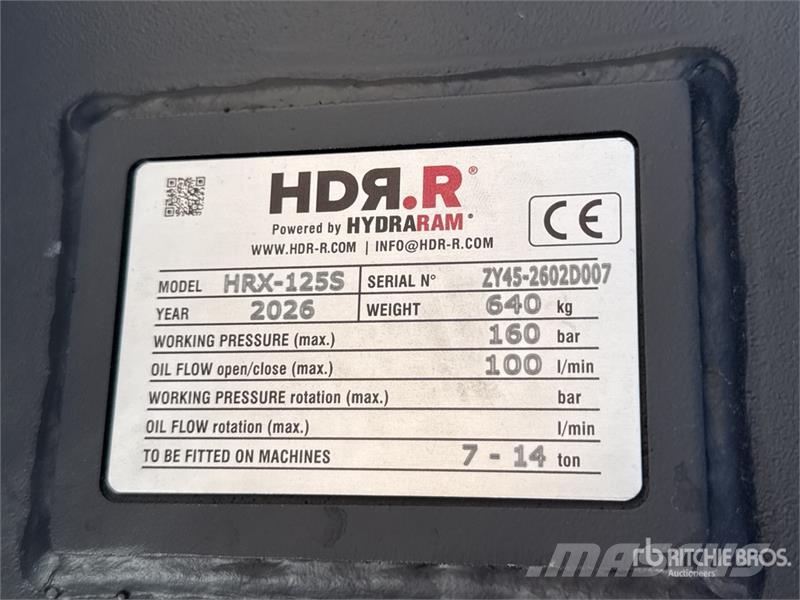 HDR.R HRX-125S Marteau Hydraulique (Non Utilise) H Čekići