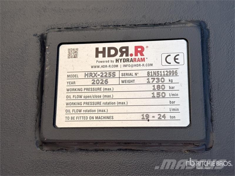  HDR.R HRX-225S Marteau Hydraulique (Non Utilise) H Čekići