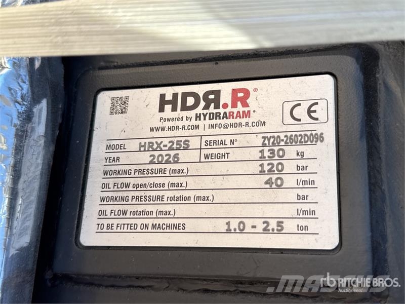 HDR.R HRX-25S Marteau Hydraulique (Non Utilise) Hy Čekići