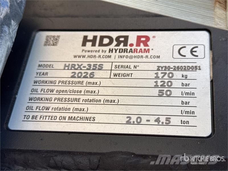 HDR.R HRX-35S Marteau Hydraulique (Non Utilise) Hy Čekići