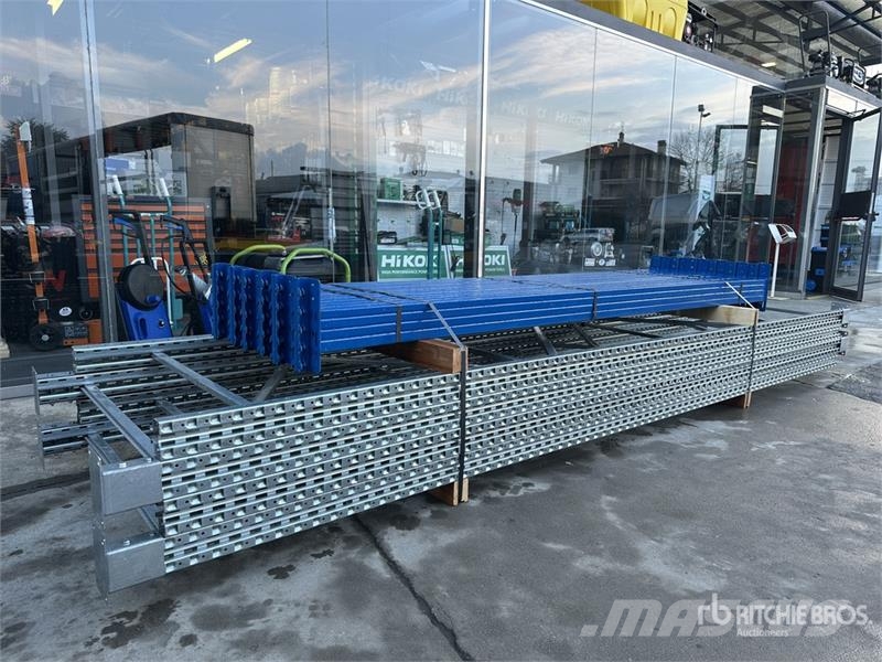  Heavy-Duty Zinc Pallet Scaffolding With Blue Beams Sonstige Baumaschinen