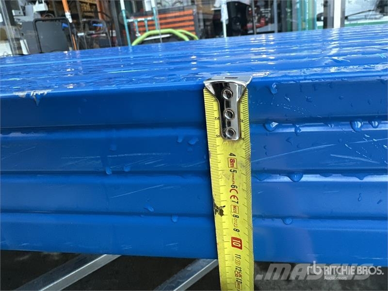  Heavy-Duty Zinc Pallet Scaffolding With Blue Beams Sonstige Baumaschinen