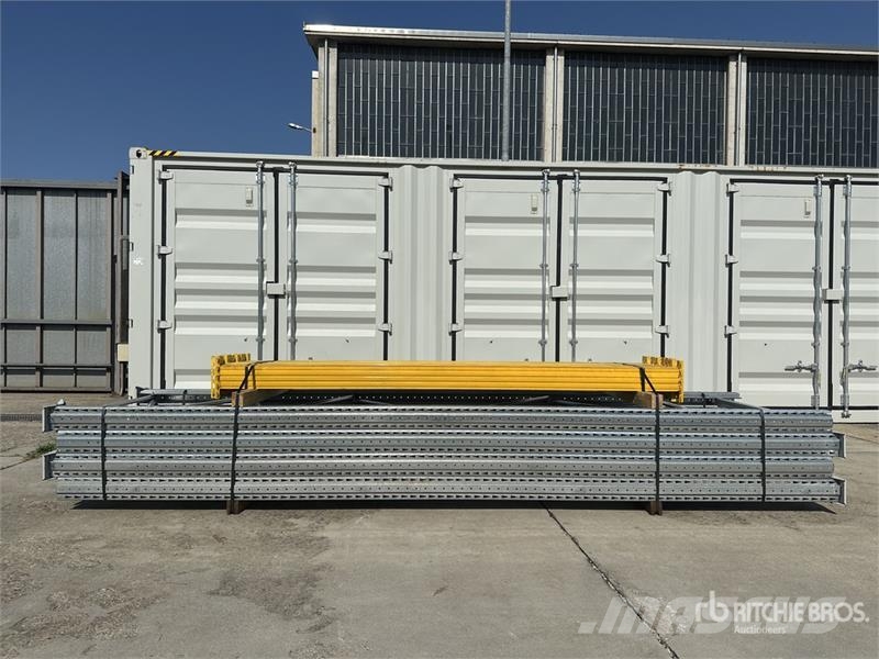 Heavy-Duty Zinc Pallet Scaffolding With Yellow Bea Entreprenør - Andet