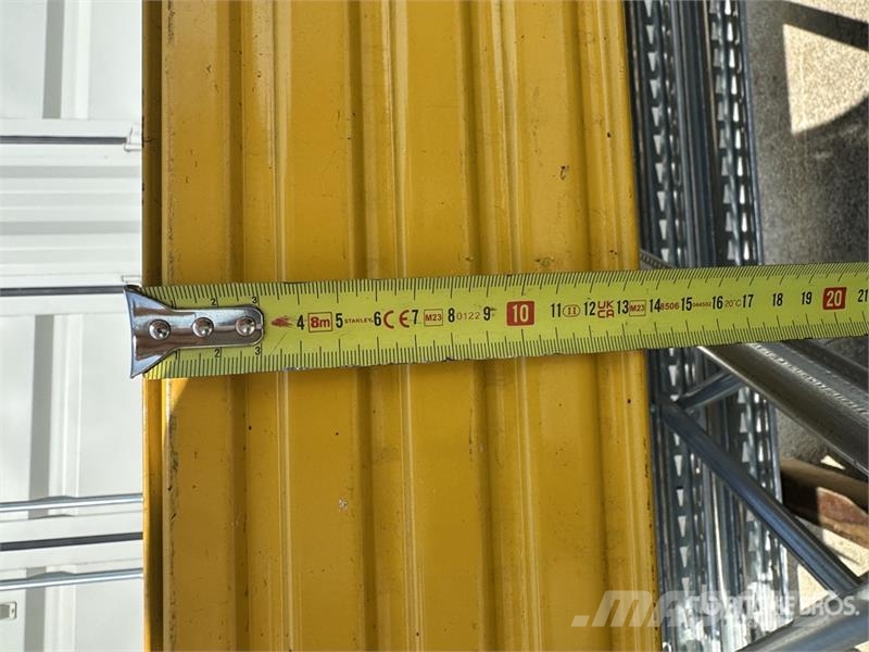 Heavy-Duty Zinc Pallet Scaffolding With Yellow Bea Entreprenør - Andet