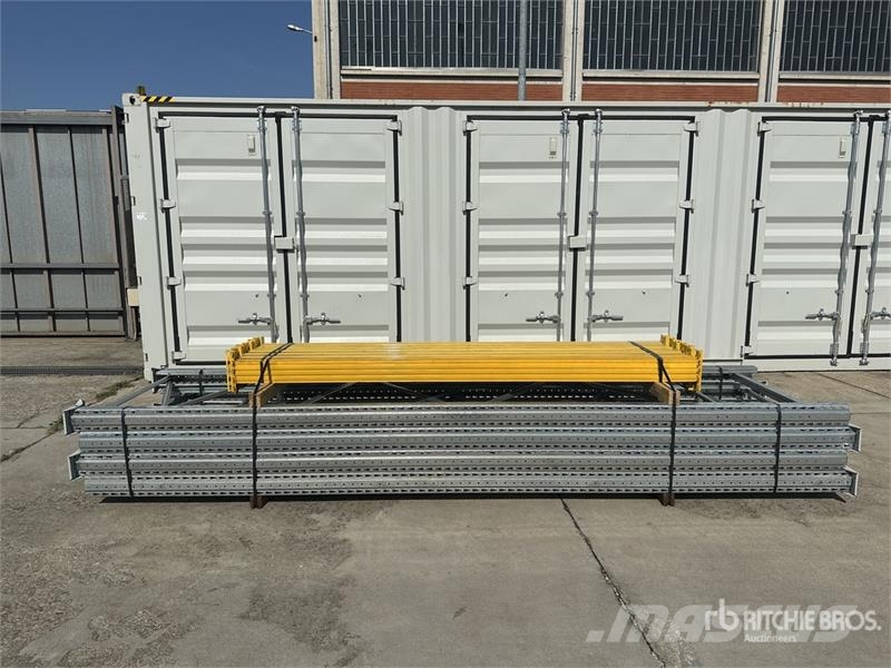 Heavy-Duty Zinc Pallet Scaffolding With Yellow Bea Entreprenør - Andet