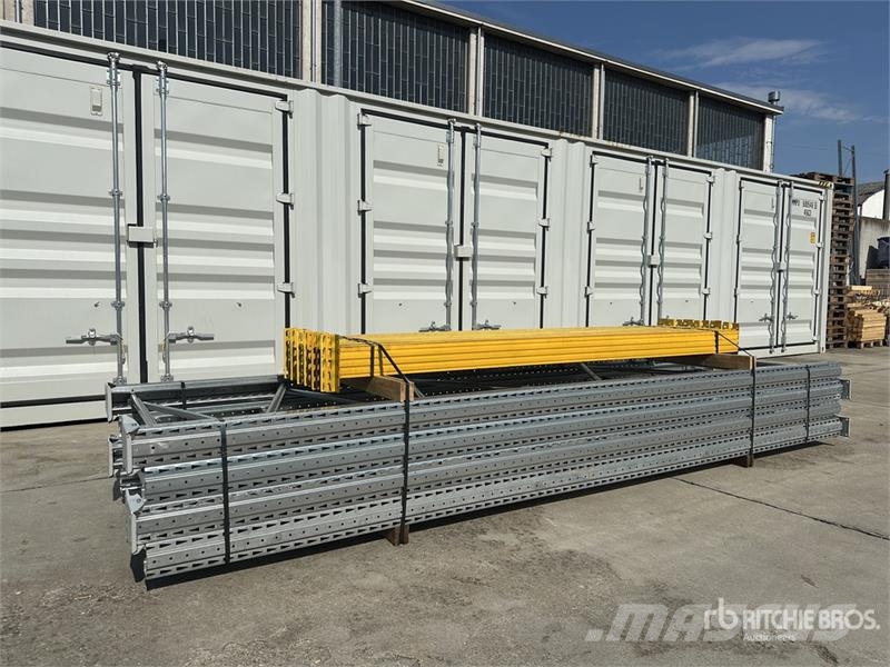 Heavy-Duty Zinc Pallet Scaffolding With Yellow Bea Entreprenør - Andet
