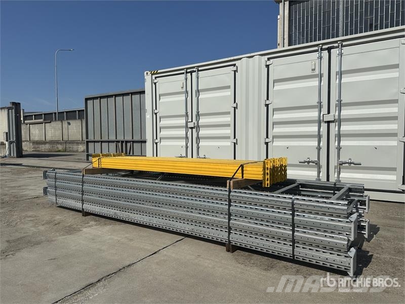Heavy-Duty Zinc Pallet Scaffolding With Yellow Bea Entreprenør - Andet